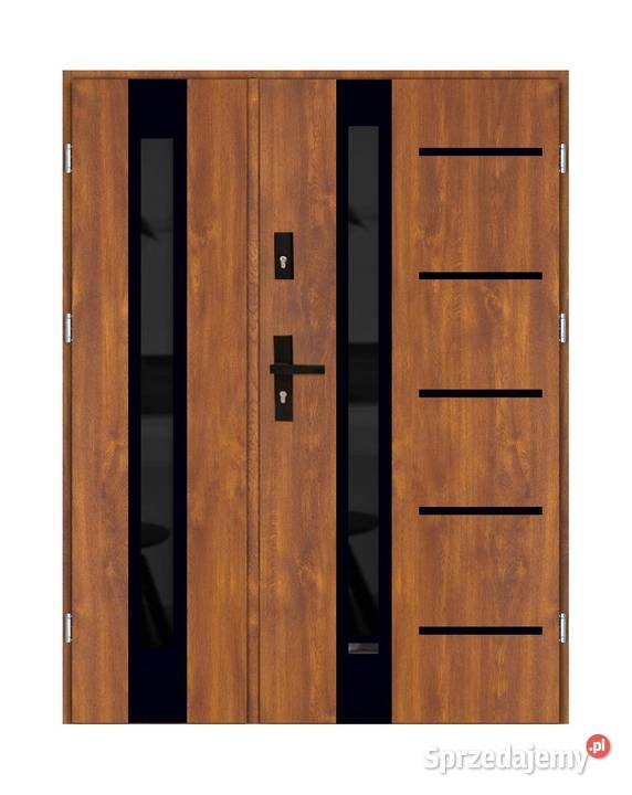 Drzwi dwuskrzydłowe ręki