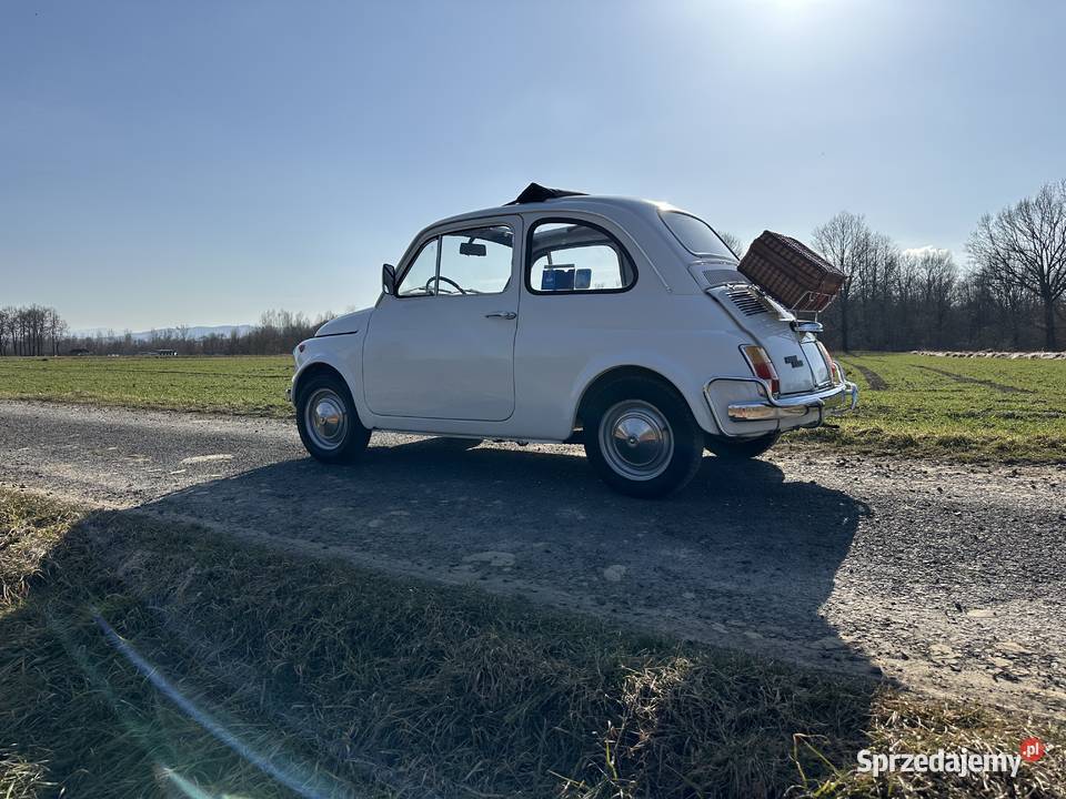 Klasyczny Fiat 500 z 1968r Naprawdę świetny stan 500L Tomice