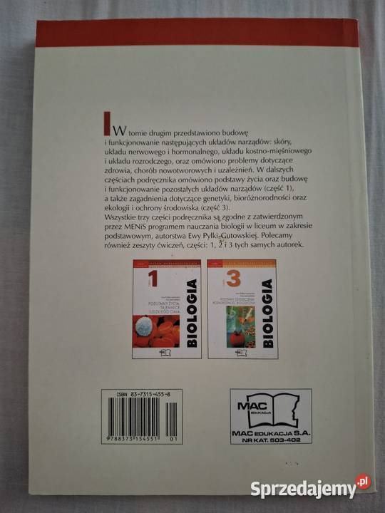 Biologia podręcznik Jasło