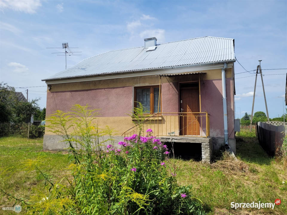 Sprzedam dom wolnostojący 65m2 Chmielnik świętokrzyskie