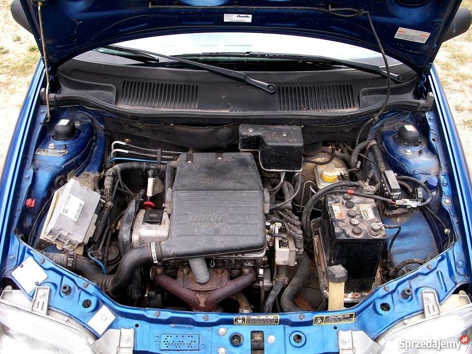 Fiat Punto SX 11 1998 niebieski Biskupiec-Kolonia Pierwsza