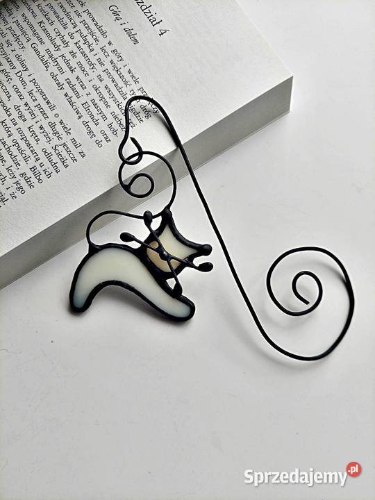 zakładka do książki kotka Bianca witraż Piekary Śląskie sprzedam