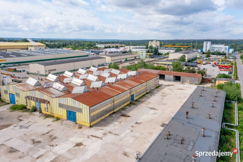 Kompleks przemysłowy 8 536 m suwnice PV 8535.89m2 łódzkie Rogówiec