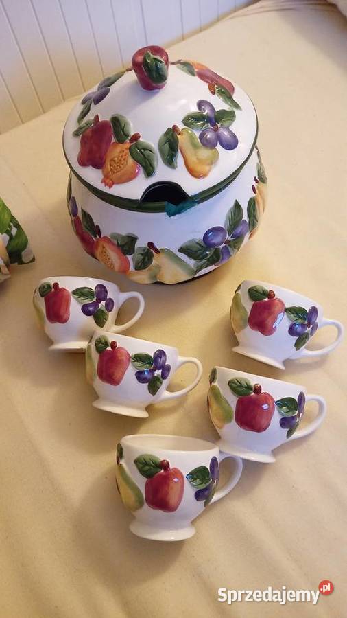 Waza i 5 filiżanek Warszawa sprzedam