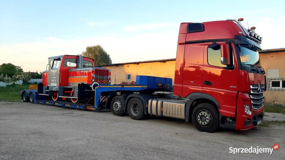 TRANSPORT NISKOPODWOZIOWY MASZYNY BUDOWLANE śląskie Bytom
