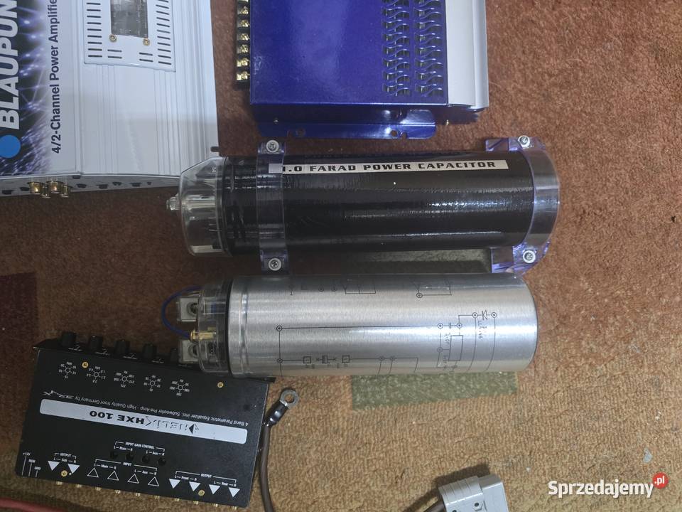 wzmacniacze kondesatory equalizer helix Chełm Śląski sprzedam