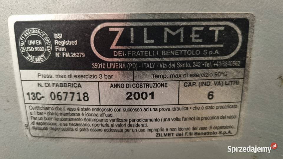 Piec gazowy Ariston T2 do naprawy na części Ogrzewanie Gliwice