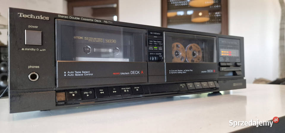 Magnetofon catette deck Technics RS T11 Międzychód