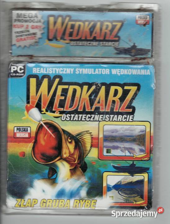 WĘDKARZ OSTATECZNE STARCIE PC CDROM SYMULATOR