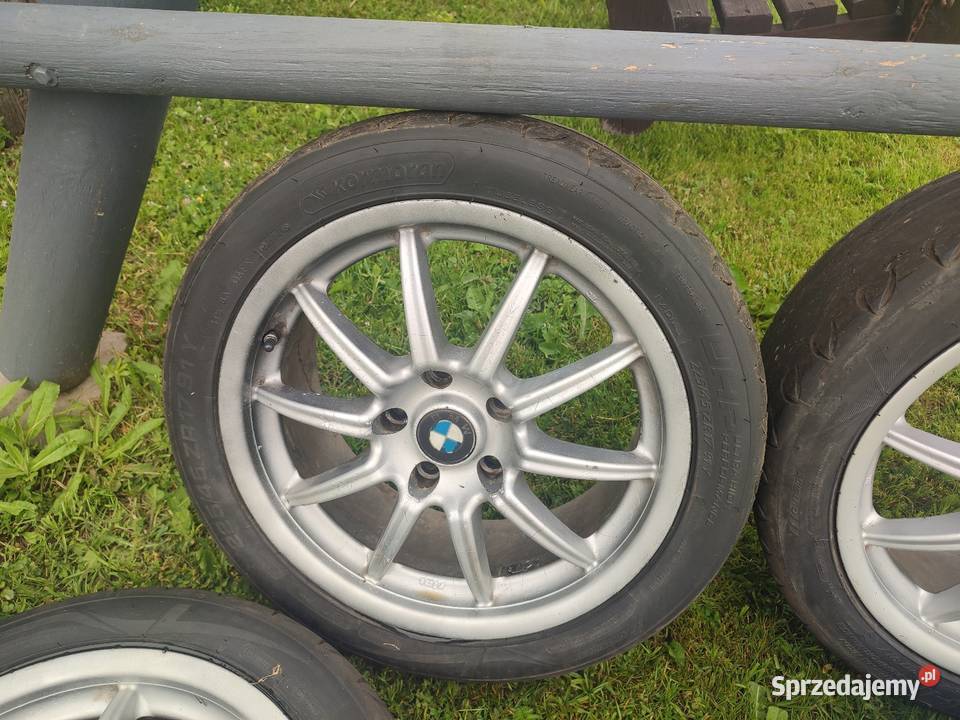 Alufelgi BMW R17 opony letnie 5x120 Rial warmińsko-mazurskie Bartoszyce sprzedam