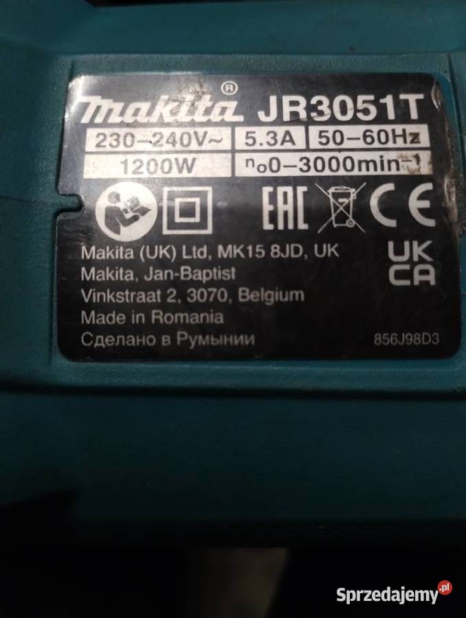 Piła szablasta Makita dolnośląskie Bolesławiec