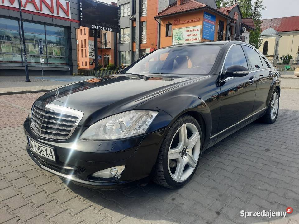 Mercedes w221 s klasa Czarna Szyberdach Wiślica sprzedam