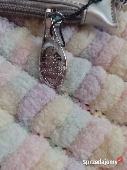 Beverly Hills Polo ClubSrebrna saszetka portfel Kraków