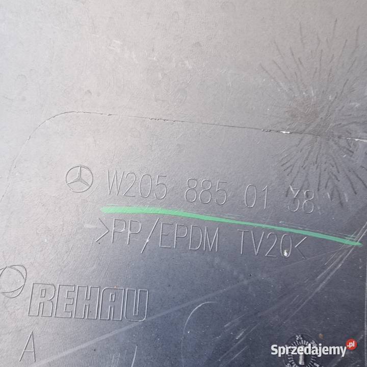 MERCEDES CKLASA E205 ZDERZAK TYŁ SEDAN zderzaki Części Trzciel