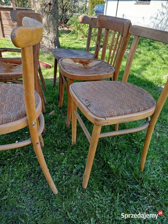 Stare krzesla PRL Lublin sprzedam
