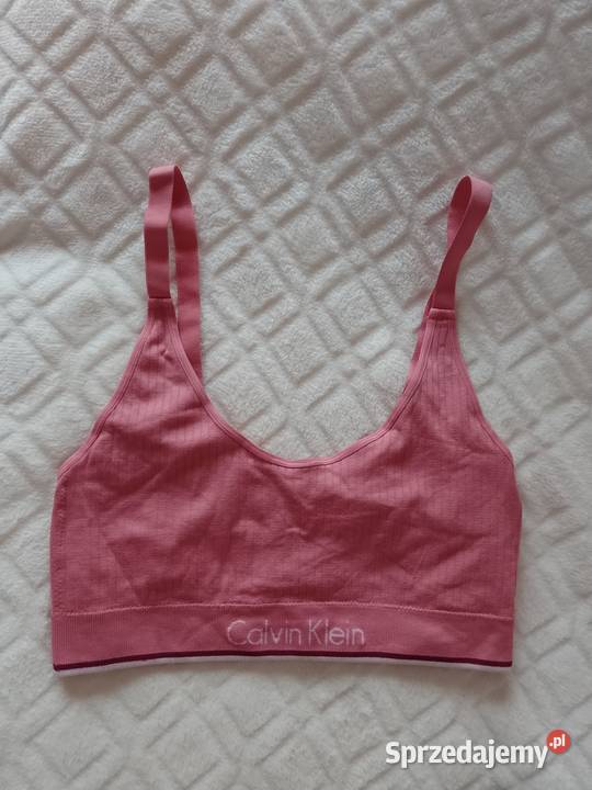 40L Calvin Klein Różowy top fitness biustonosz Na ramiączkach Topy i koszulki Kraków