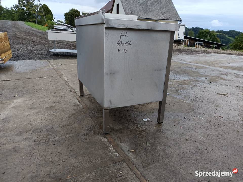 Szafka nierdzewna magazynowa Szafka inox Gastronomia Laskowa sprzedam