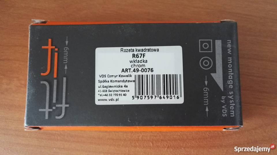 Szyld dolny do drzwi rozeta kwadratowa wkładka Liszki sprzedam