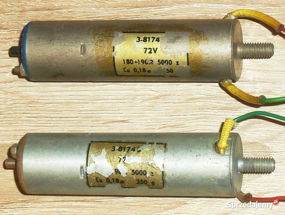 Elektromagnes pchający 38174S 72 V siła 035 skok Gliwice