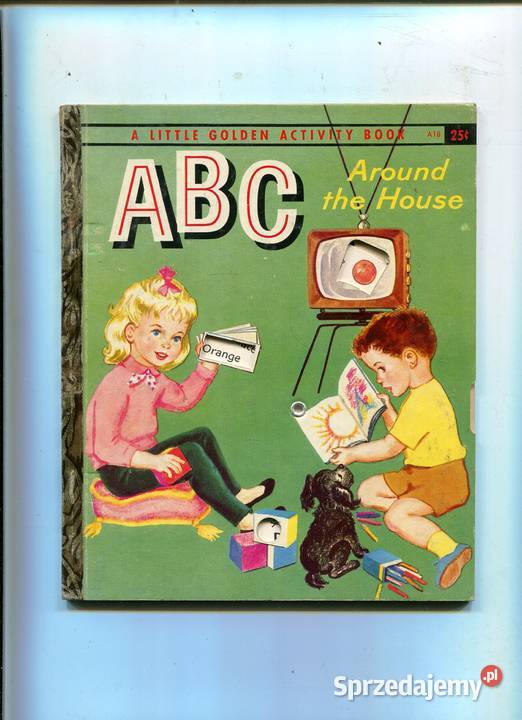 A Little Golden Book ABC Around the House Szczecin