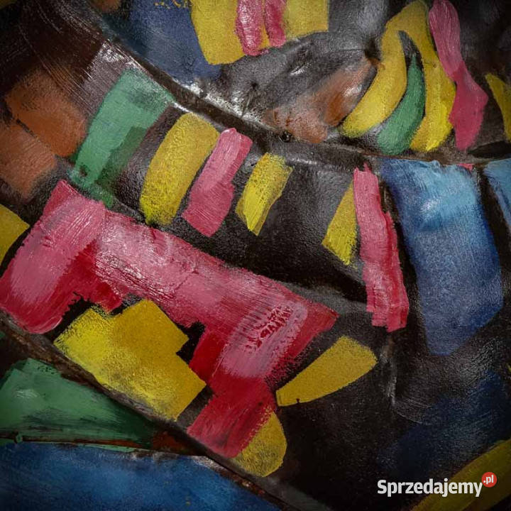 Obraz metalowy 3D LOFT LADY AFRYKA 80x120 Chmielnik