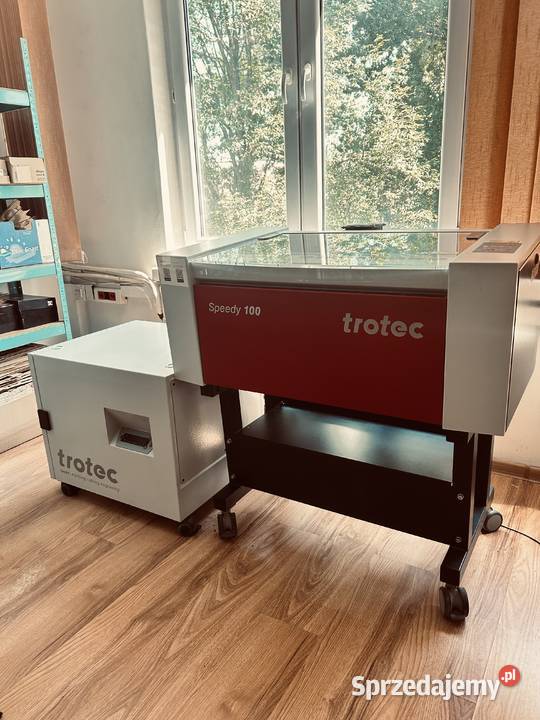 Laser Trotec Speedy 100 60 Watt 2020 przystawka małopolskie Kraków