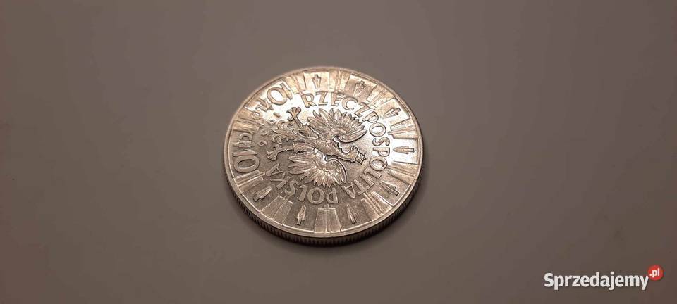 moneta Polska 10 złotych 1936 K126 Warszawa