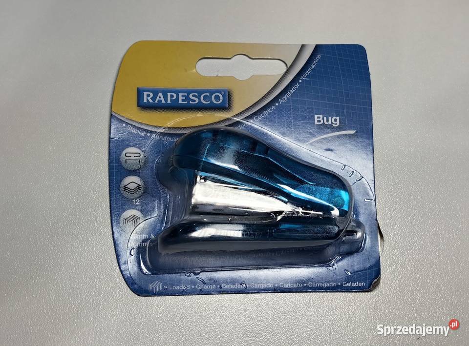 Zszywacz niebieski nowy DPD Inczew