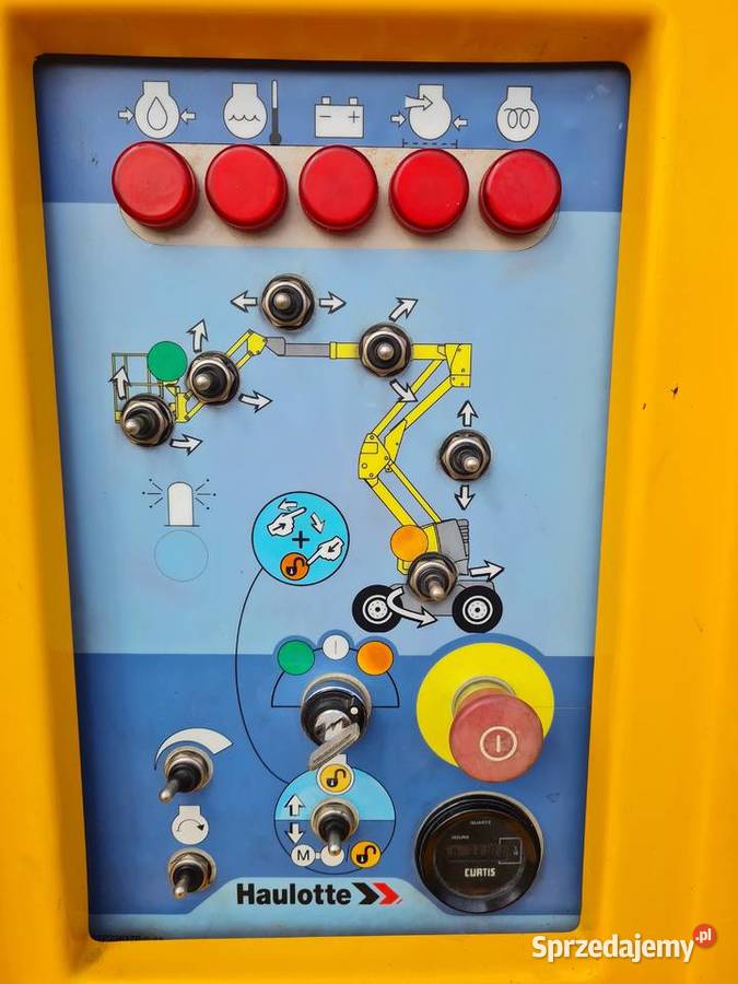 Podnośnik spalinowy przegubowy Haulotte HA12 PX 3318h Dąbrowa Tarnowska