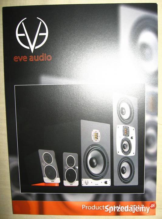 Eve Audio Product Catalog 2017 katalog monitorów