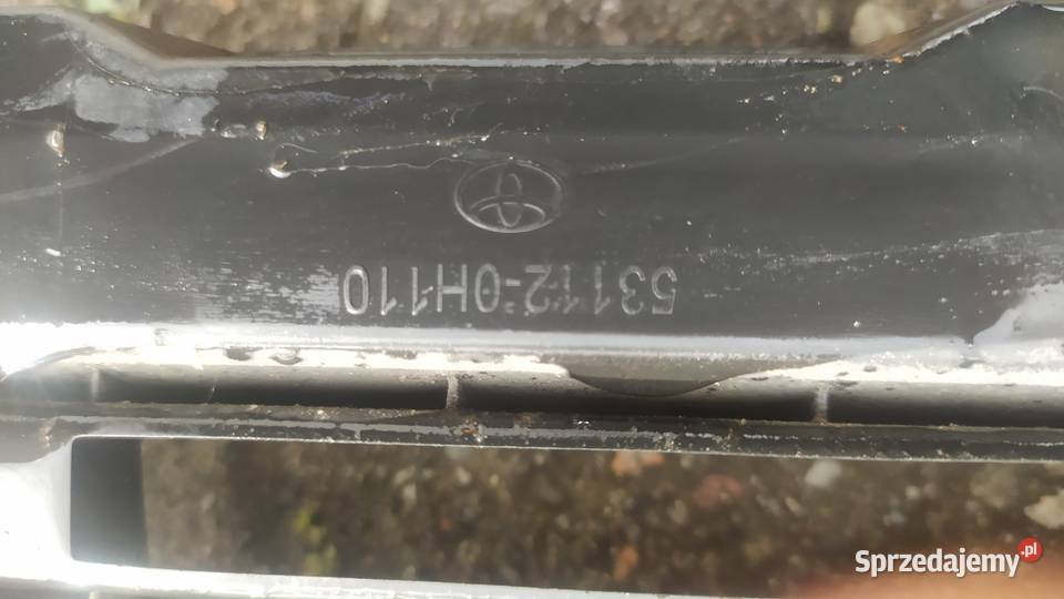 TOYOTA AYGO 14 531120h110 KRATKA KRATA W ZDERZAK dolnośląskie Byków
