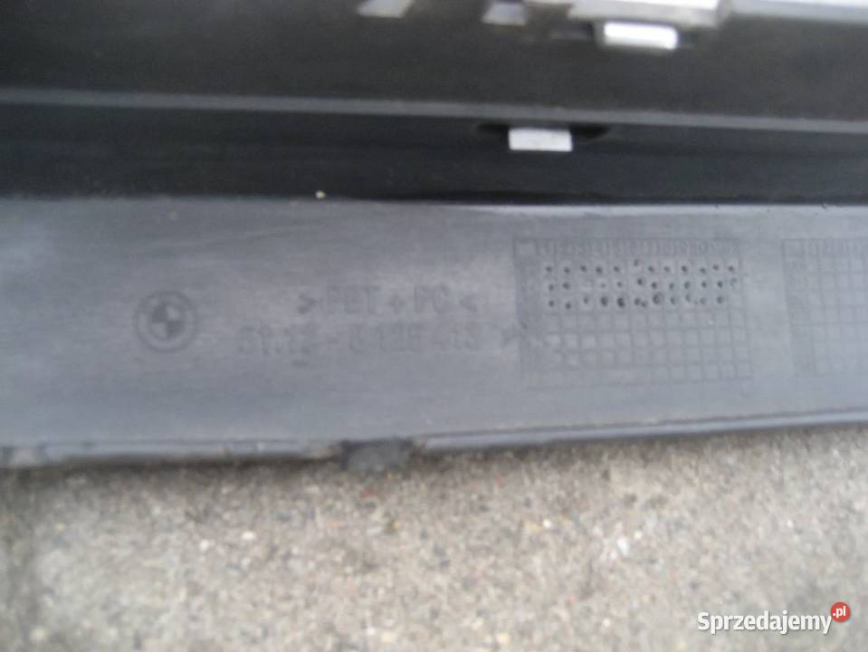 bmw e38 listwa zderzaka tył środkowa 8125413 wielkopolskie Rakoniewice