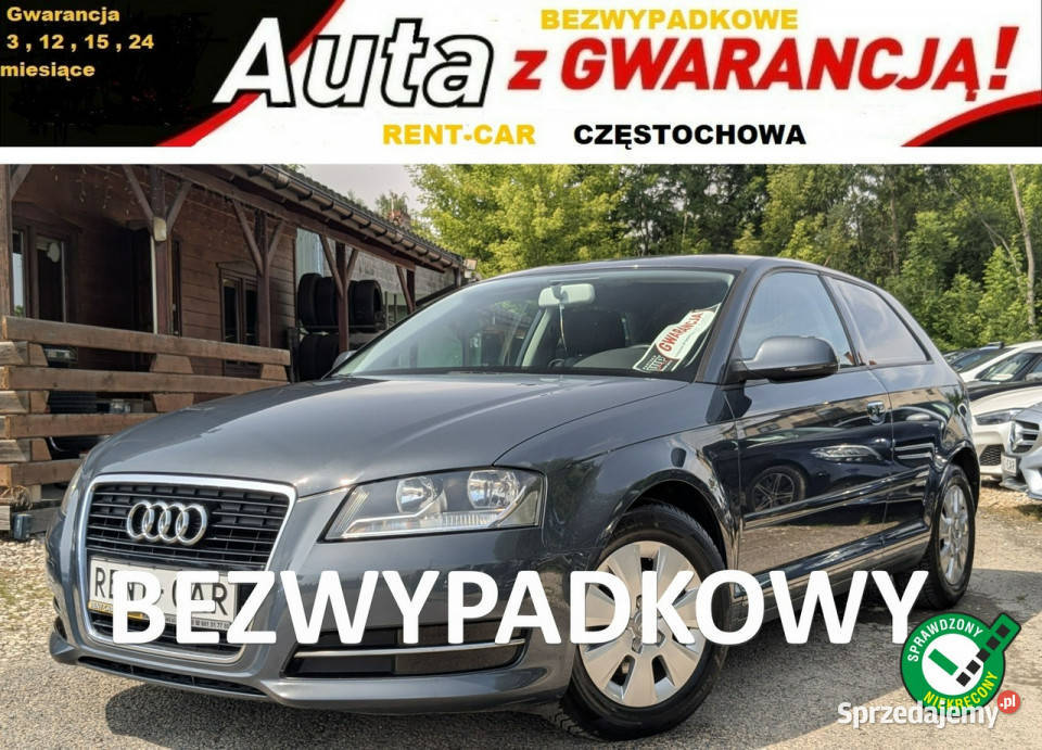 Audi A3 3drzwiowe 16TDi105OPŁACONYBezwypadkowy Motoryzacja Częstochowa