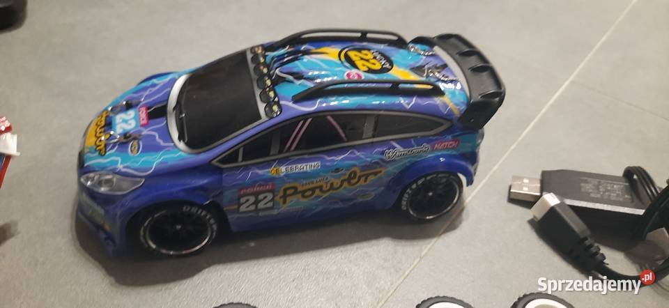 Model RC WL Toys 284010 skala 128 Ford Fiesta Olsztyn