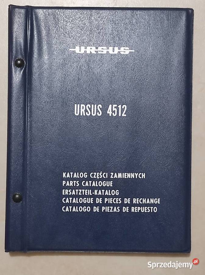 Katalog Ursus MF 4512 Warszawa
