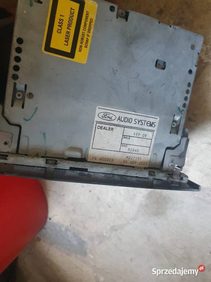 Radio fabryczne Ford 6000 cd 6000cd Focus c