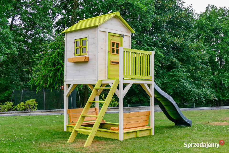 Drewniany domek ogrodowy dzieci małopolskie Trzemeśnia