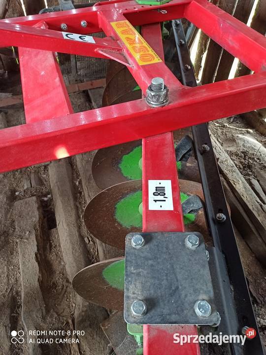 Talerzówka GRASS ROL nieuszkodzony Golejewo