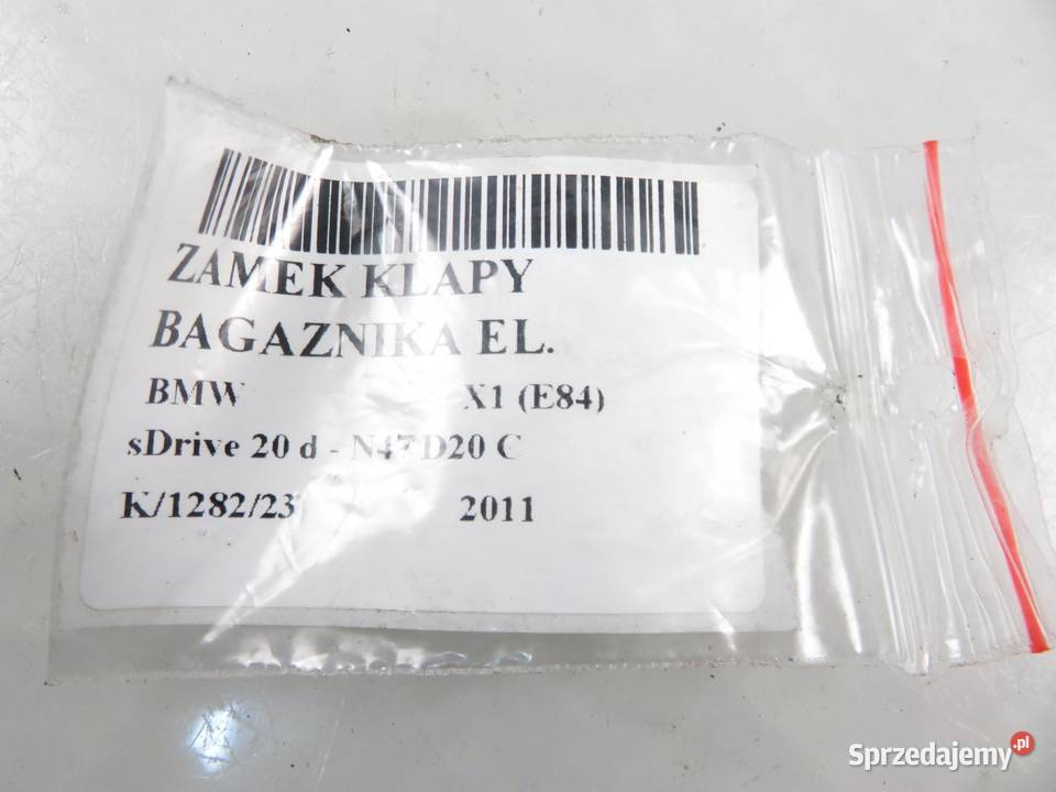 ZAMEK KLAPY BMW X1 E84 9127811