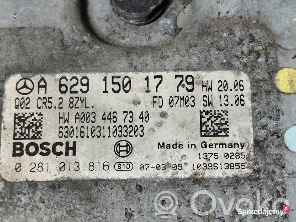 MercedesBenz GL X164 ML W164 40CDI STEROWNIK Motoryzacja wielkopolskie