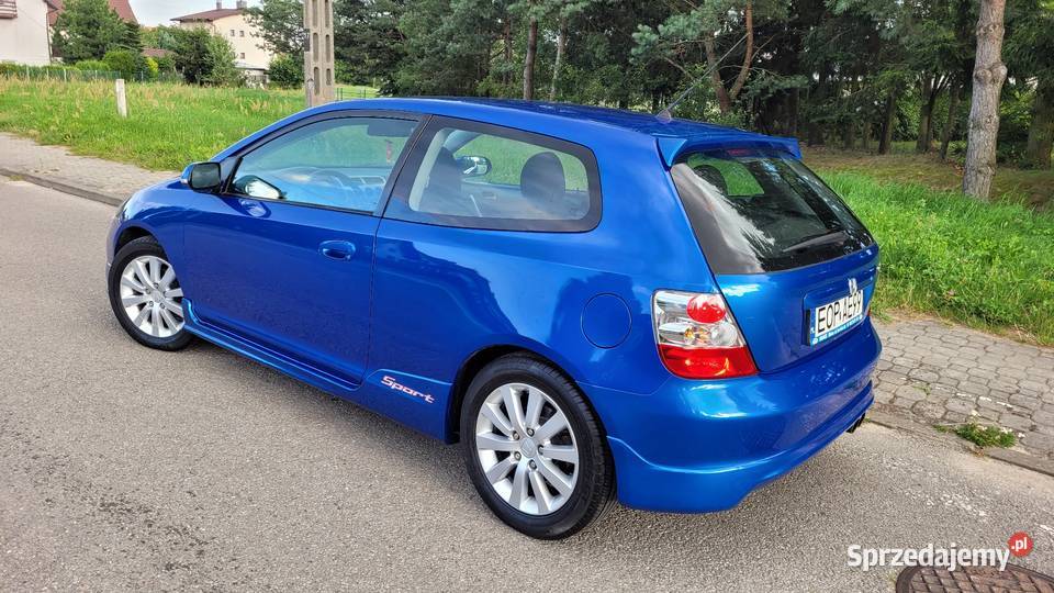 HONDA CIVIC VII LIFT 14BGAZ ZAREJESTROWANY KLIMA klimatyzacja Końskie