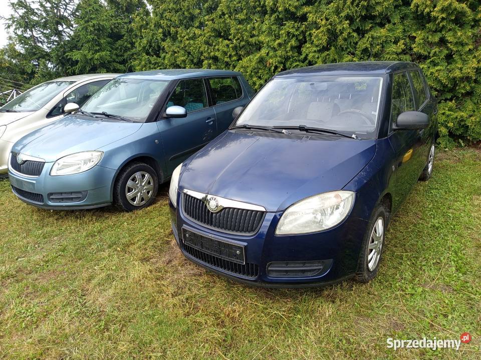 Kompletny przód skoda fabia 2 2000 kujawsko-pomorskie Chełmno
