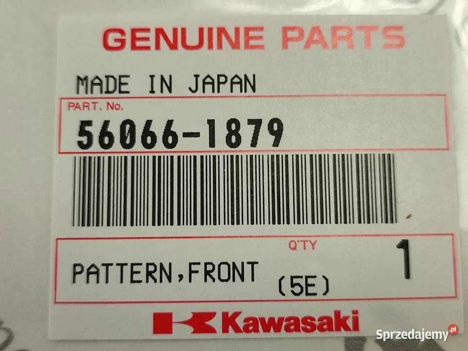 NAKLEJKA NA BŁOTNIK PRZÓD KAWASAKI KLE500B1P lubelskie