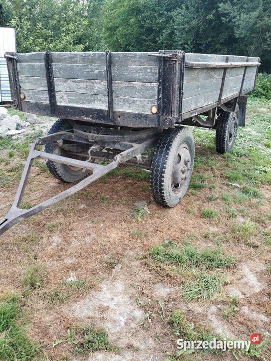 Przyczepa 35 t nieuszkodzony Przyczepy rolnicze Żółkiewka-Osada