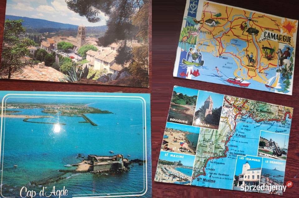 stare widokówki pocztówki Francja zabytki Kielce