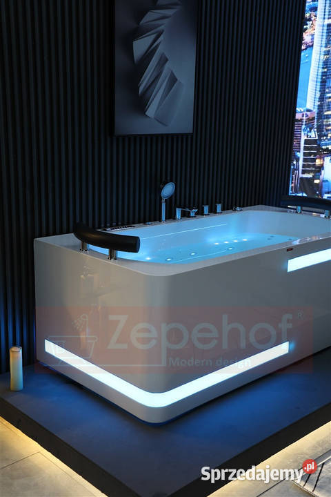 Wanna z hydromasażem EB869 prostokątna Wanny sprzedam