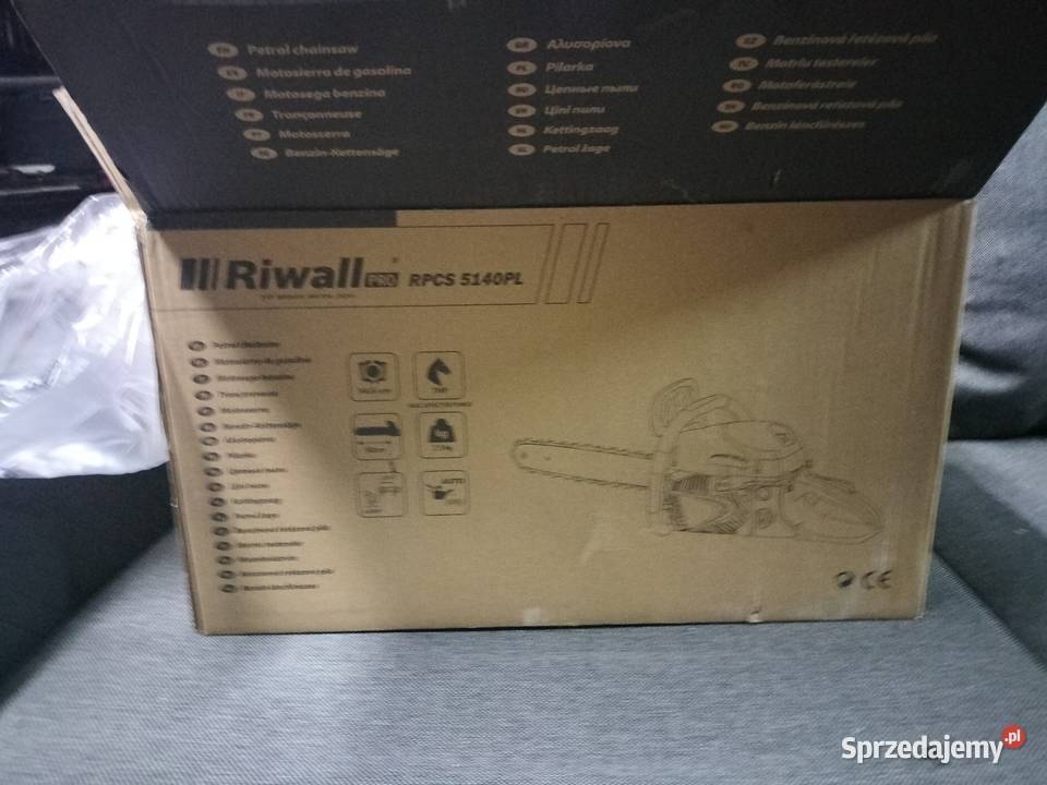 Nowa piła spalnowa Riwall Pro RPCS 5140 7HP 50 Zbaków Górny