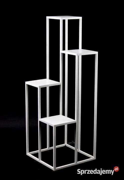 Kwietnik Metalowy Stojak na cztery kwiaty 112 Sobienie-Jeziory