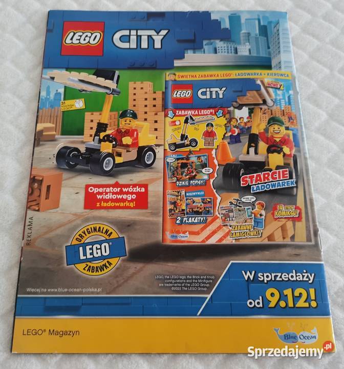 Lego Ninjago 122022 Blue Ocean Książeczki dzieci Czeladź