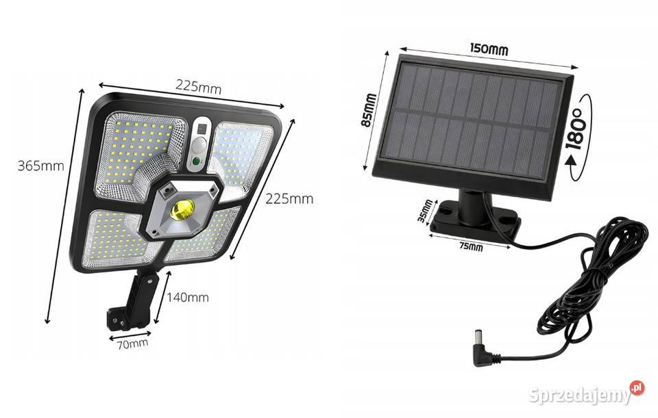 LAMPA CZUJNIK ZMIERZCHU Z UCHWYTEM I SOLAREM Lampy śląskie Gliwice
